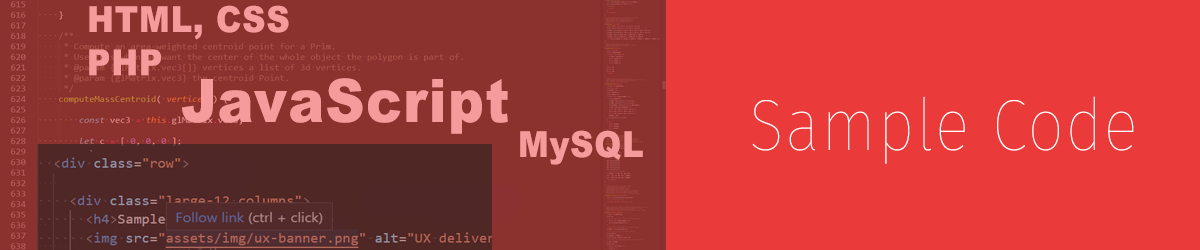 Code deliverables banner.