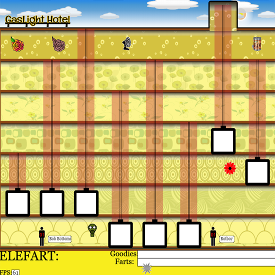 Sample coding projects, example of HTML5 game Elefart