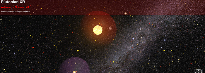 Scene from PlutonianXR