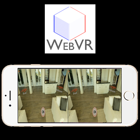 image showing Rex Legend3d WebVR app on iPhone