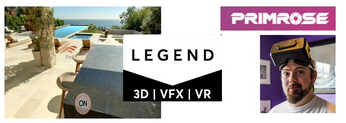 Legend3D UX in VR App logo
